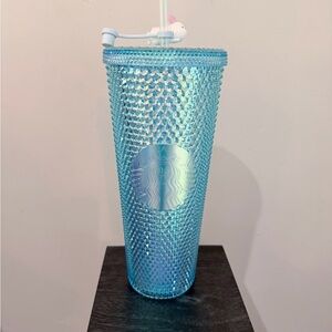 Starbucks- China Blue Bunny Studded Tumbler